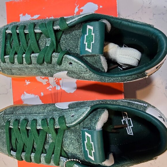 Nike Blazer Low Devin Booker Dark Green Sail SIZE 10 MENS NEW HV2197-300 - Picture 8 of 12
